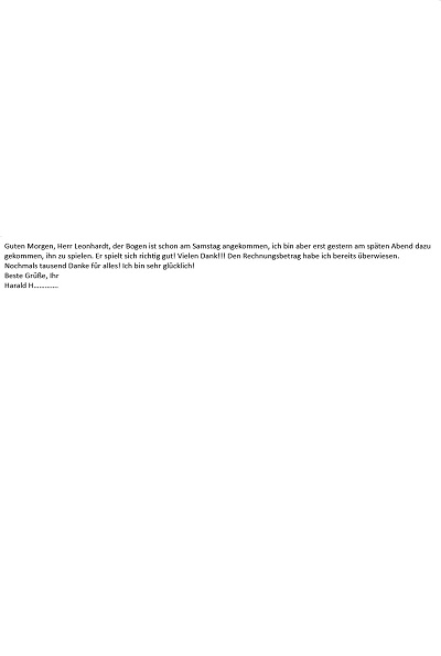 Eine glücklicher Bogen-Kunde