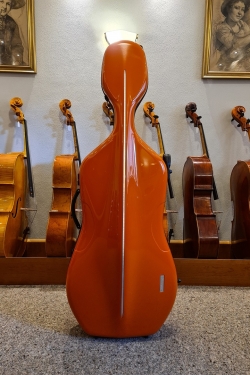 Gewa Air - Celloetui in Orange/Schwarz