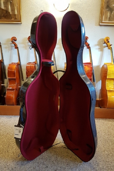 GEWA Celloetui Carbon Ultralight Innen bordeaux