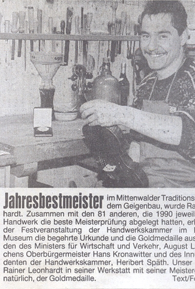 Münchner Merkur - Jahresbestmeister