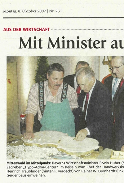 Münchner Merkur - Oktober 2007