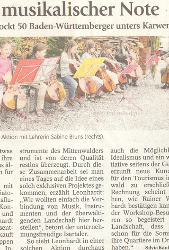 Stuttgarter Allgemeine Zeitung - Juni 2007